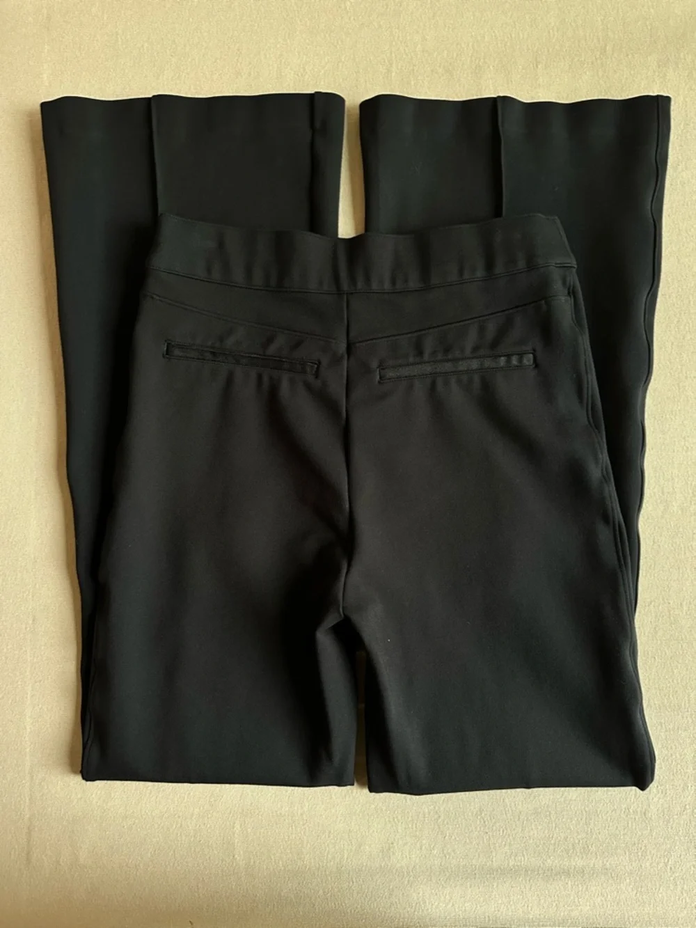 SPANX Black Hi-Rise Flare Pant - Picture 8 of 10